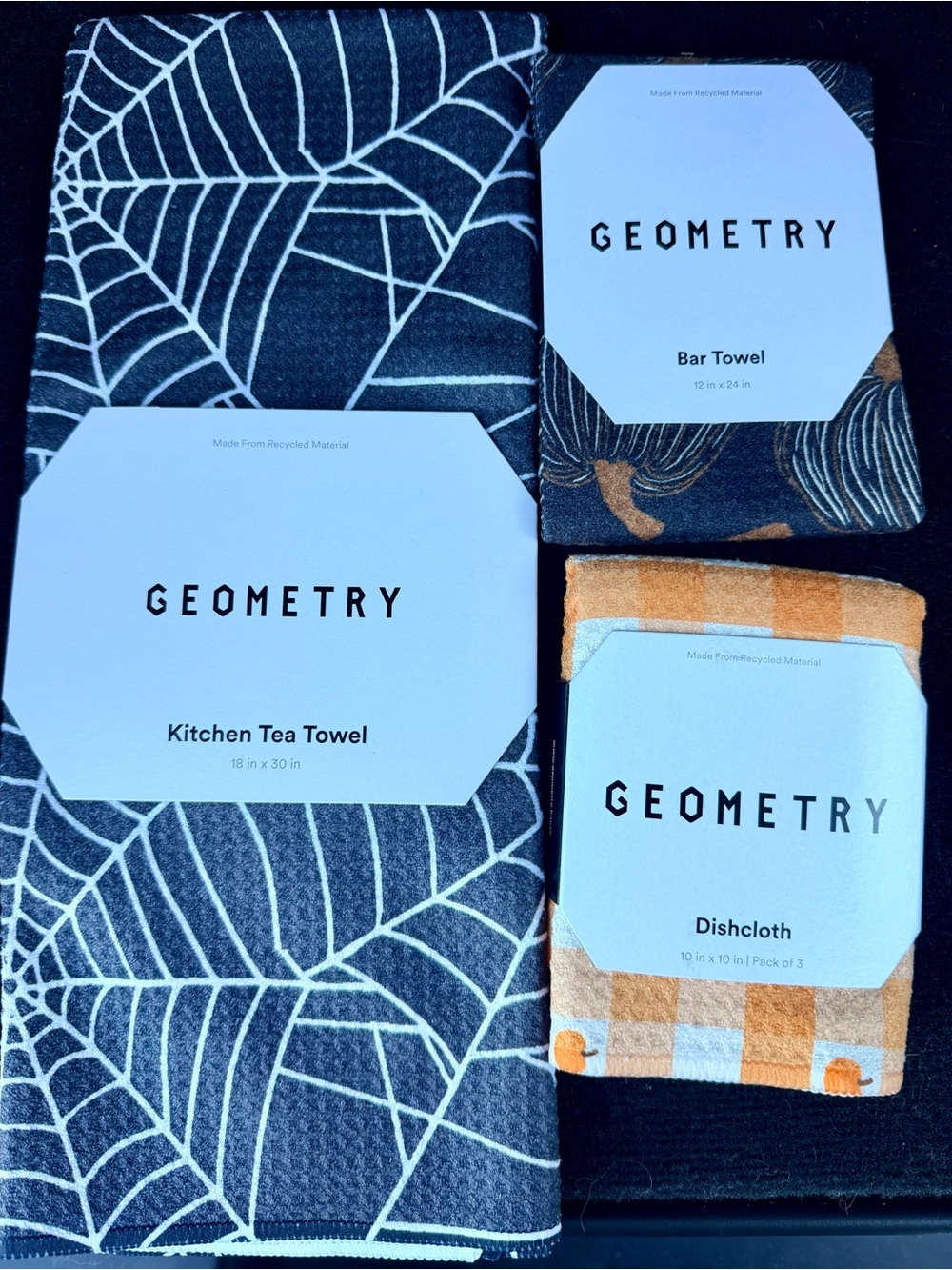 Brand New Geometry Fall 2026 Kitchen Towel Set
